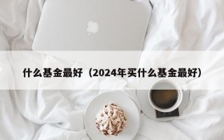 什么基金最好（2024年买什么基金最好）