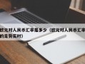 欧元对人民币汇率是多少（欧元对人民币汇率的走势实时）