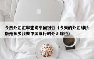 今日外汇汇率查询中国银行（今天的外汇牌价格是多少我要中国银行的外汇牌价）