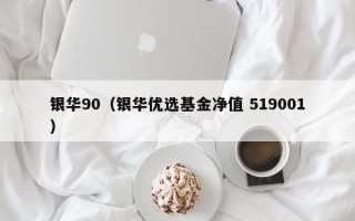 银华90（银华优选基金净值 519001）