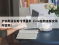 沪铜期货实时行情最新（lme伦敦金属交易所官网）