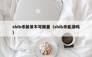 shib币前景不可限量（shib币能涨吗）