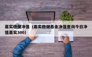 嘉实稳健净值（嘉实稳健基金净值查询今日净值嘉实300）