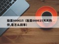 股票000615（股票000615天天跌停,是怎么回事）