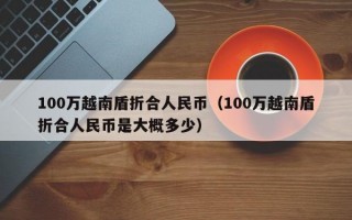 100万越南盾折合人民币（100万越南盾折合人民币是大概多少）