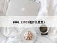 1001（1001是什么意思）