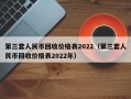 第三套人民币回收价格表2022（第三套人民币回收价格表2022年）