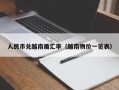 人民币兑越南盾汇率（越南物价一览表）