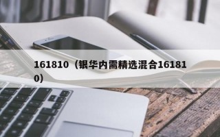 161810（银华内需精选混合161810）