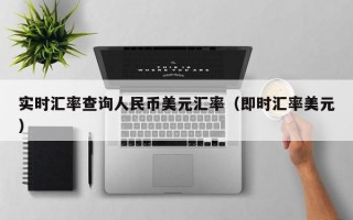 实时汇率查询人民币美元汇率（即时汇率美元）