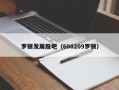 罗顿发展股吧（600209罗顿）