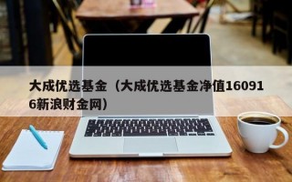 大成优选基金（大成优选基金净值160916新浪财金网）