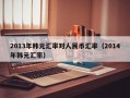 2013年韩元汇率对人民币汇率（2014年韩元汇率）