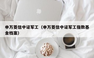 申万菱信中证军工（申万菱信中证军工指数基金档案）