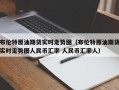 布伦特原油期货实时走势图（布伦特原油期货实时走势图人民币汇率 人民币汇率人）