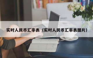 实时人民币汇率表（实时人民币汇率表图片）