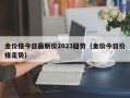 金价格今日最新价2023趋势（金价今日价格走势）