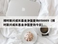 博时新兴成长基金净值查询050009（博时新兴成长基金净值查询今日）