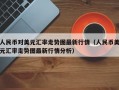 人民币对美元汇率走势图最新行情（人民币美元汇率走势图最新行情分析）