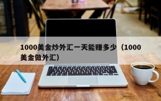 1000美金炒外汇一天能赚多少（1000美金做外汇）