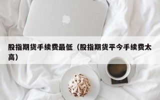 股指期货手续费最低（股指期货平今手续费太高）