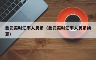 美元实时汇率人民币（美元实时汇率人民币换算）