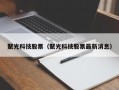 聚光科技股票（聚光科技股票最新消息）